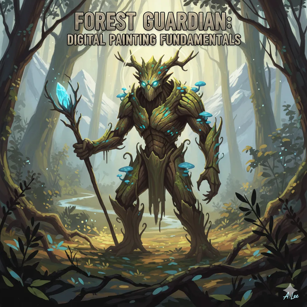 Digital Painting by Sarah Thompson